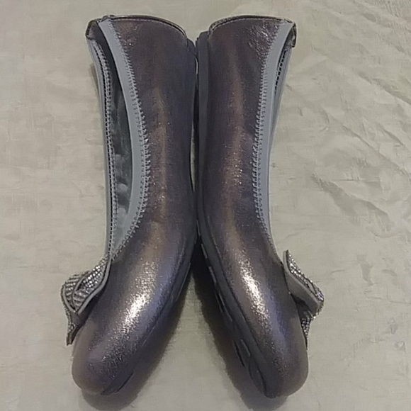 Stuart Weitzman Fannie Glitz Ballet Flats - Picture 2 of 4